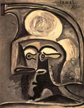 Pablo Picasso le guerrier Art A4 Photo Print