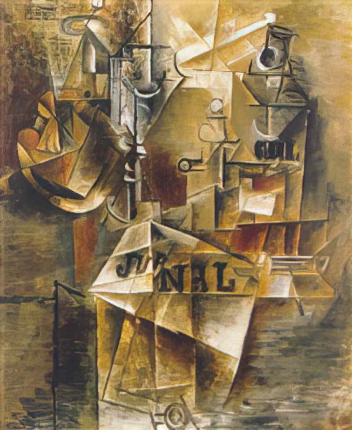 Pablo Picasso le journal Art A4 Photo Print