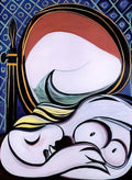 Pablo Picasso le miroir Art A4 Photo Print
