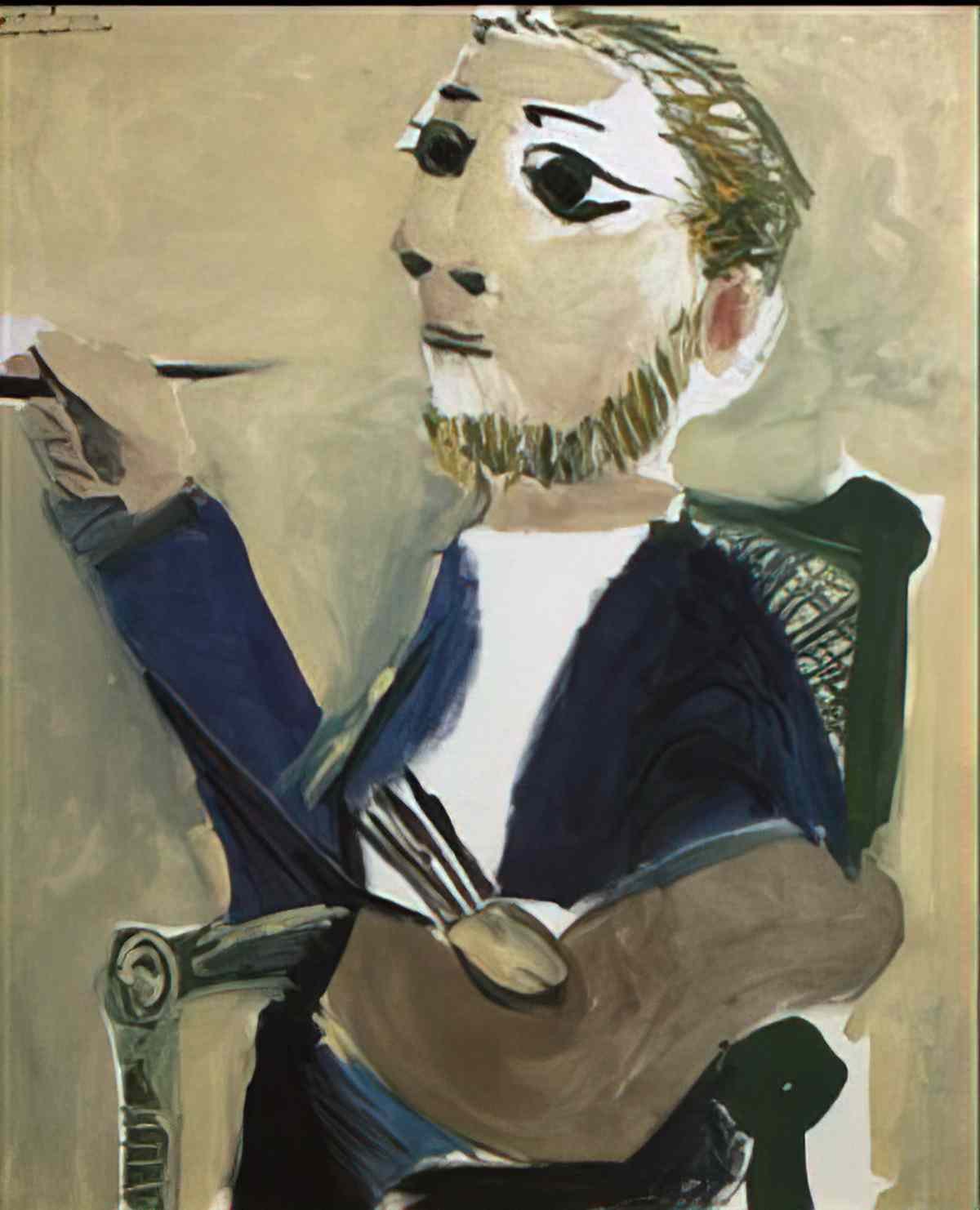 Pablo Picasso le peintre Art A4 Photo Print