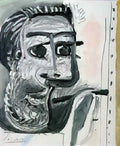 Pablo Picasso le peintre (12) Art A4 Photo Print