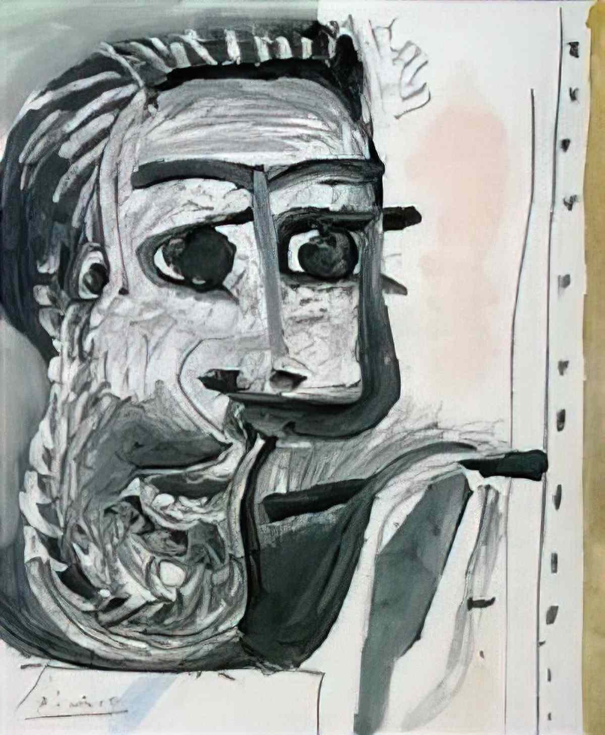Pablo Picasso le peintre (12) Art A4 Photo Print