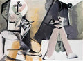 Pablo Picasso le peintre et son modele (19) Art A4 Photo Print