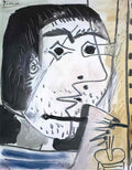 Pablo Picasso le peintre tete Art A4 Photo Print