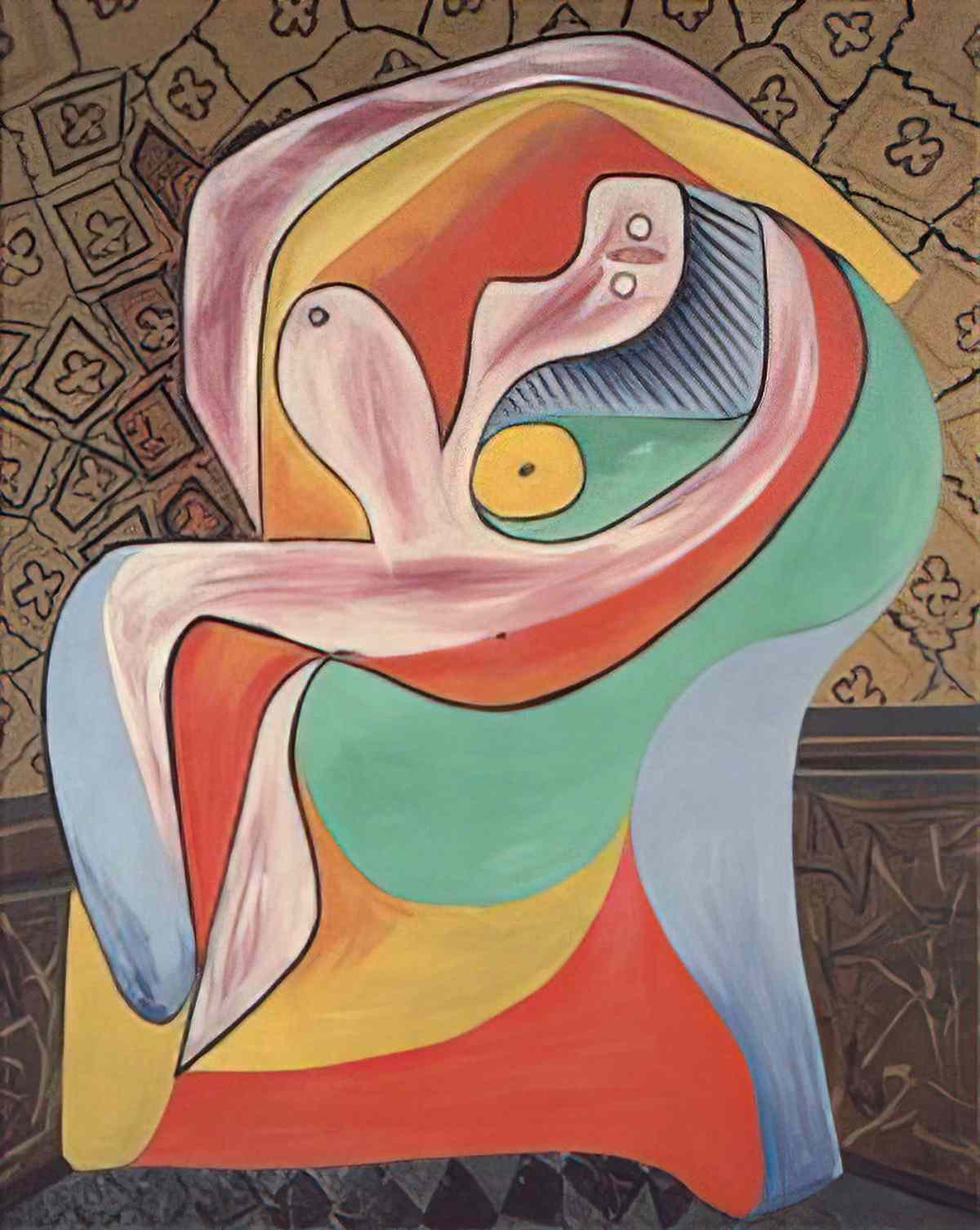 Pablo Picasso le repos (2) Art A4 Photo Print