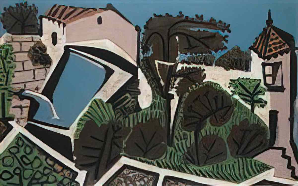 Pablo Picasso le reservoir (1) Art A4 Photo Print