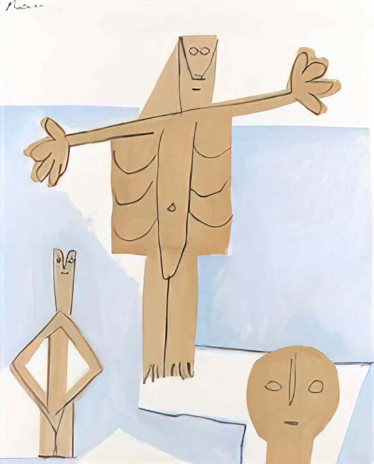 Pablo Picasso le tremplin Art A4 Photo Print