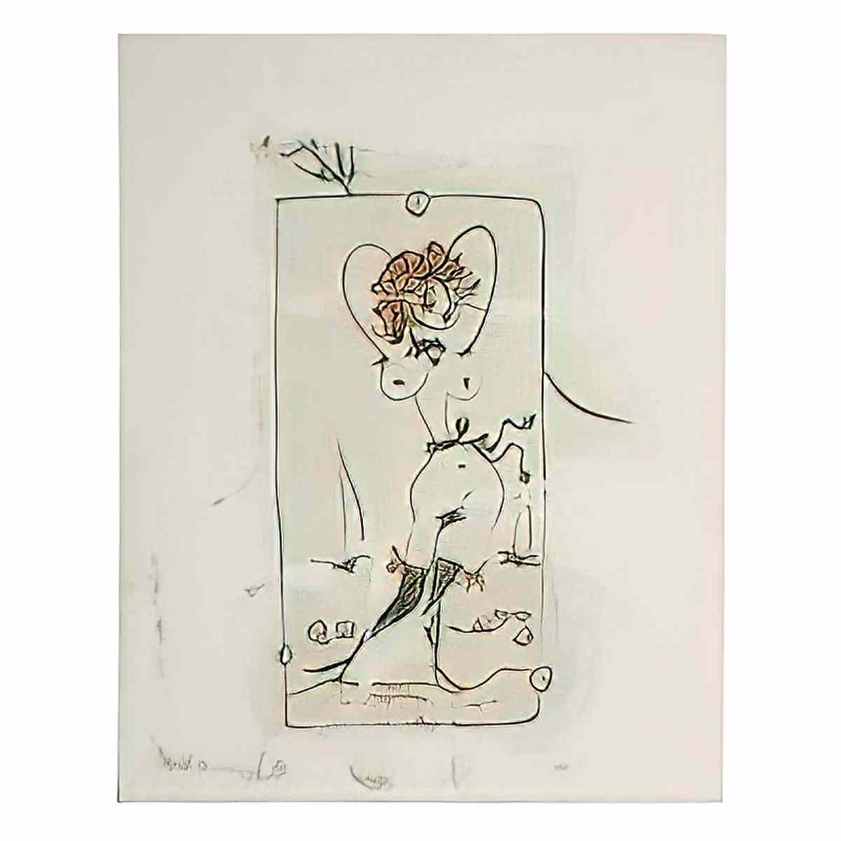 Pablo Picasso lenterrement de vie de garcon de jean ramie Art A4 Photo Print