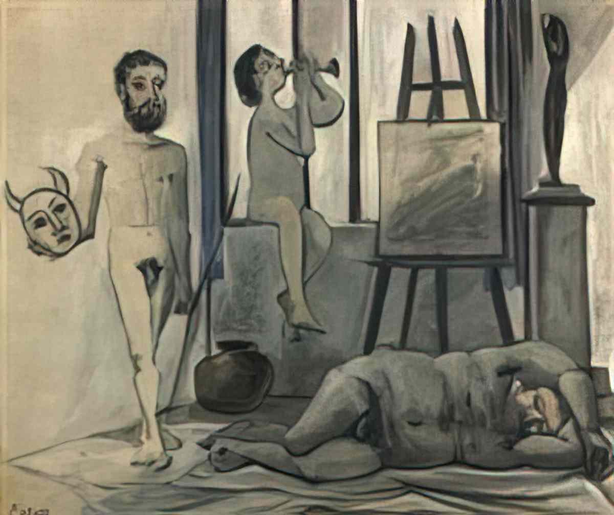 Pablo Picasso les ages de lhomme Art A4 Photo Print