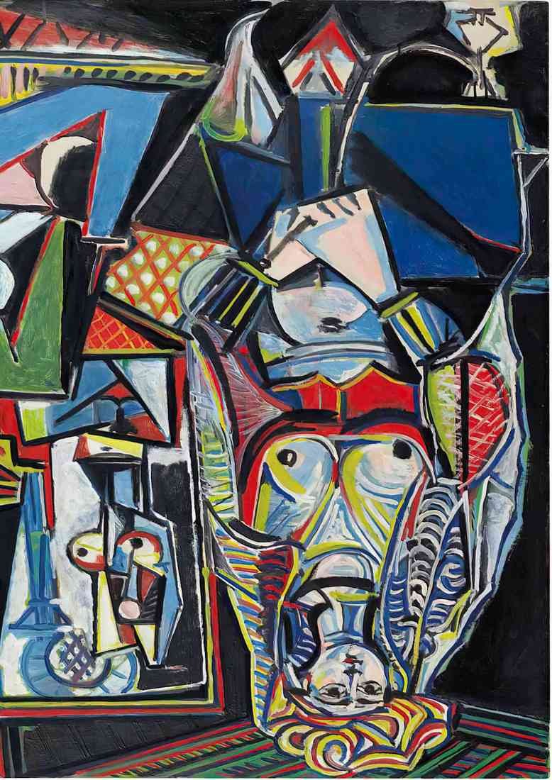 Pablo Picasso les femmes dalge SHARP 2021 crop A4 Photo Print
