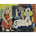 Pablo Picasso les femmes dalger (j) Art A4 Photo Print