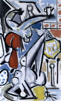 Pablo Picasso les femmes dalger (version c) Art A4 Photo Print