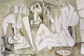 Pablo Picasso les femmes dalger (version m) Art A4 Photo Print