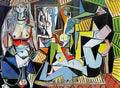 Pablo Picasso les femmes dalger (version o) Art A4 Photo Print
