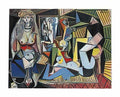 Pablo Picasso les femmes dalger (version o) (1) Art A4 Photo Print