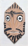 Pablo Picasso lozenge with mask Art A4 Photo Print