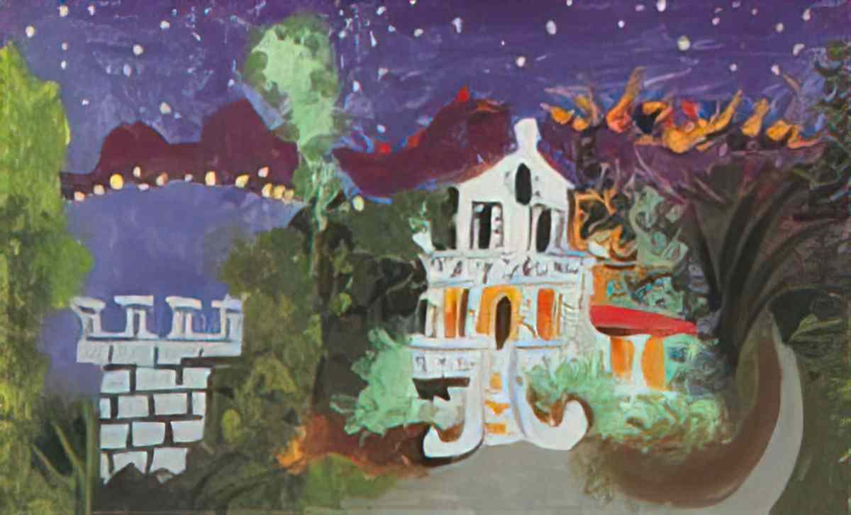 Pablo Picasso maison a juan les pins (3) Art A4 Photo Print