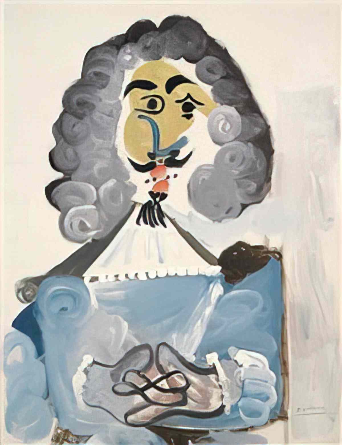 Pablo Picasso mousquetaire (1) Art A4 Photo Print