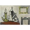 Pablo Picasso nature morte a la bougie (3) Art A4 Photo Print