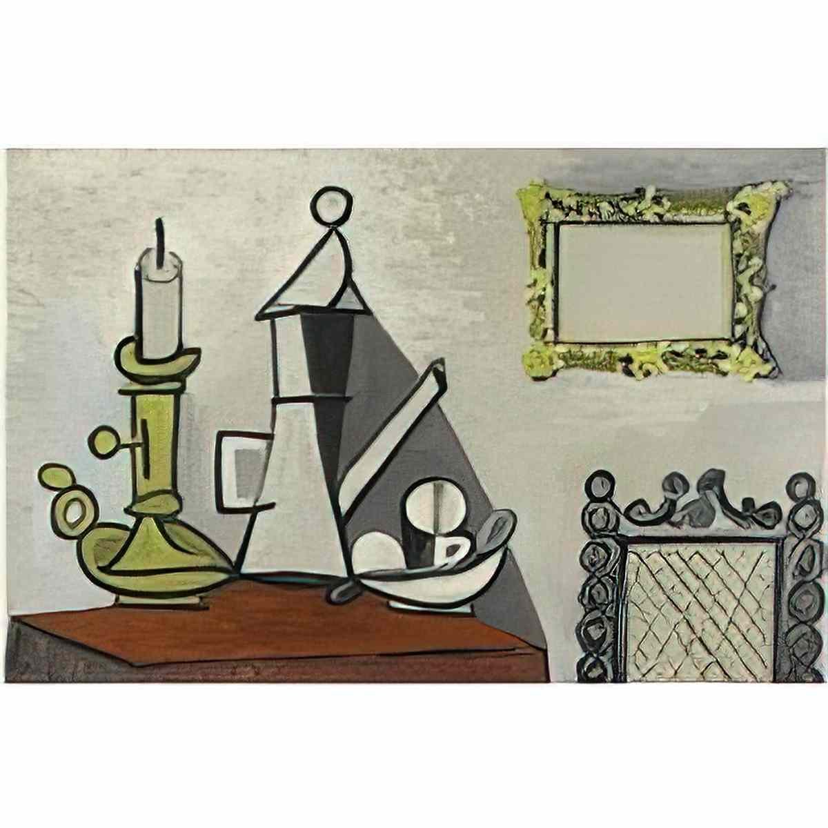 Pablo Picasso nature morte a la bougie (3) Art A4 Photo Print