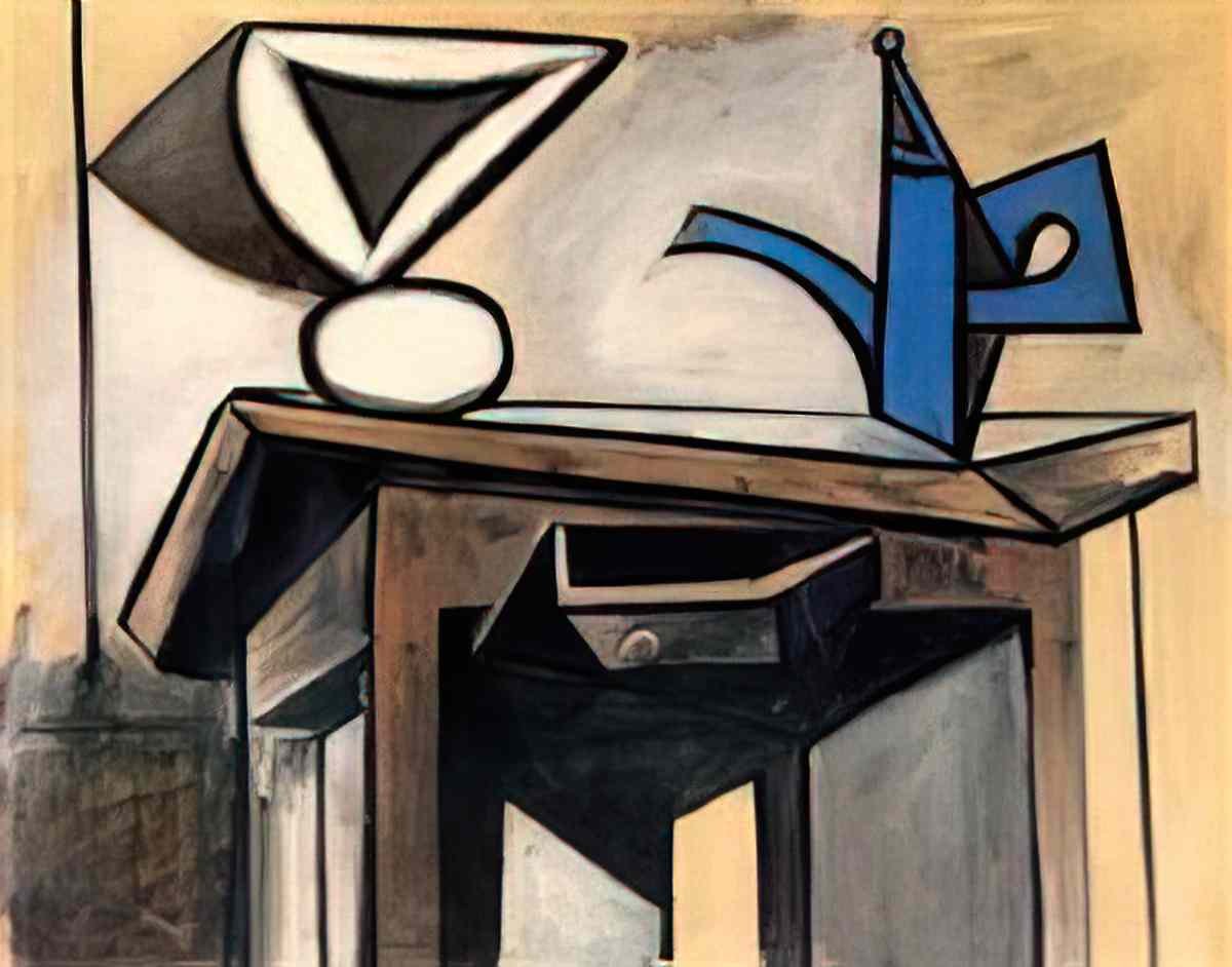 Pablo Picasso nature morte a la cafetiere Art A4 Photo Print