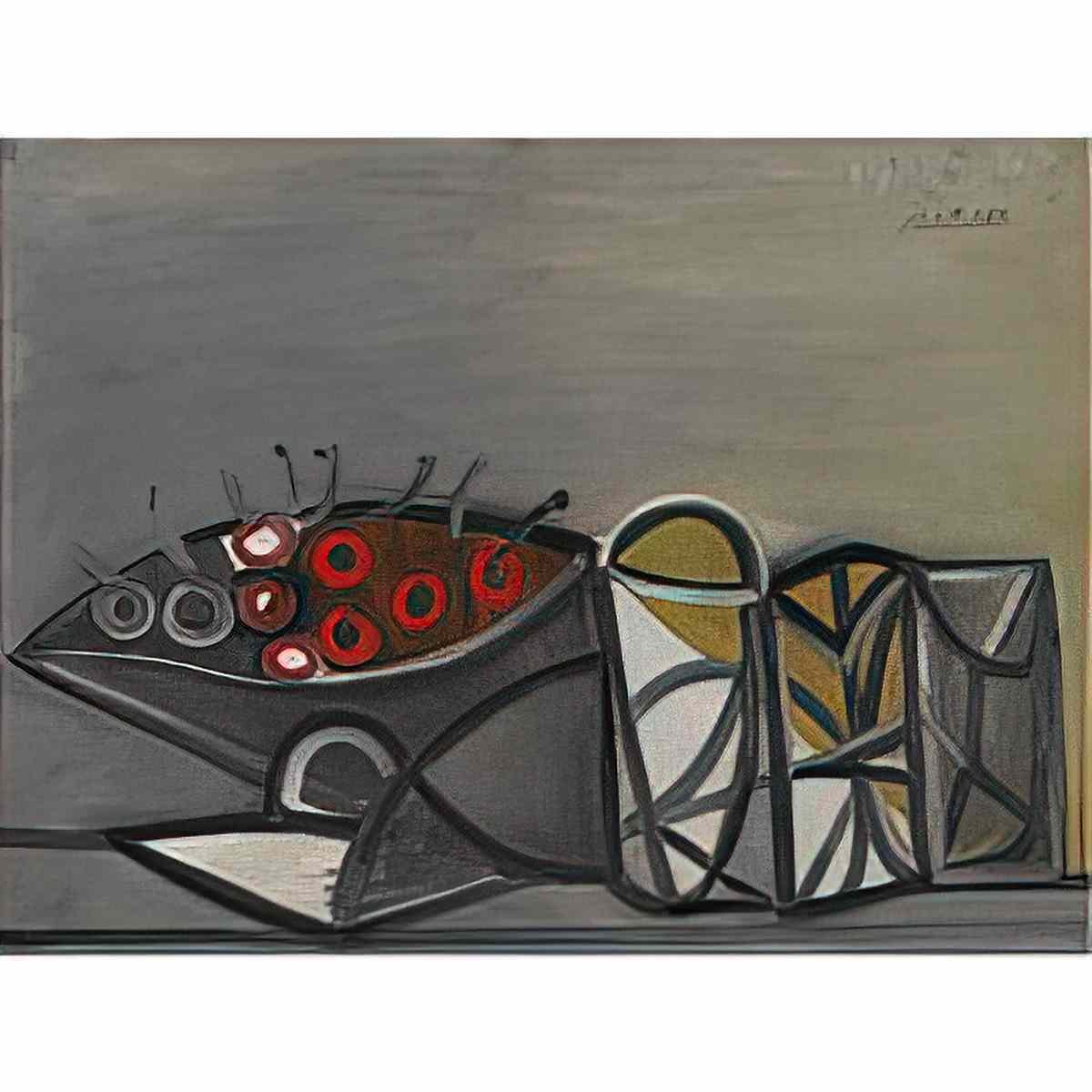Pablo Picasso nature morte au compotier (3) Art A4 Photo Print
