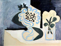 Pablo Picasso nature morte au compotier et aux fleurs Art A4 Photo Print
