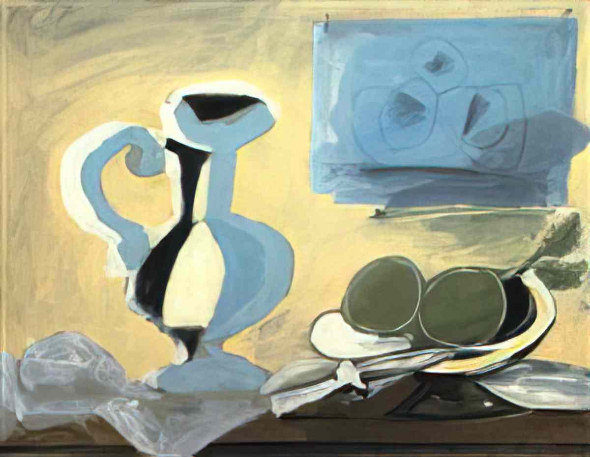 Pablo Picasso nature morte au pichet Art A4 Photo Print