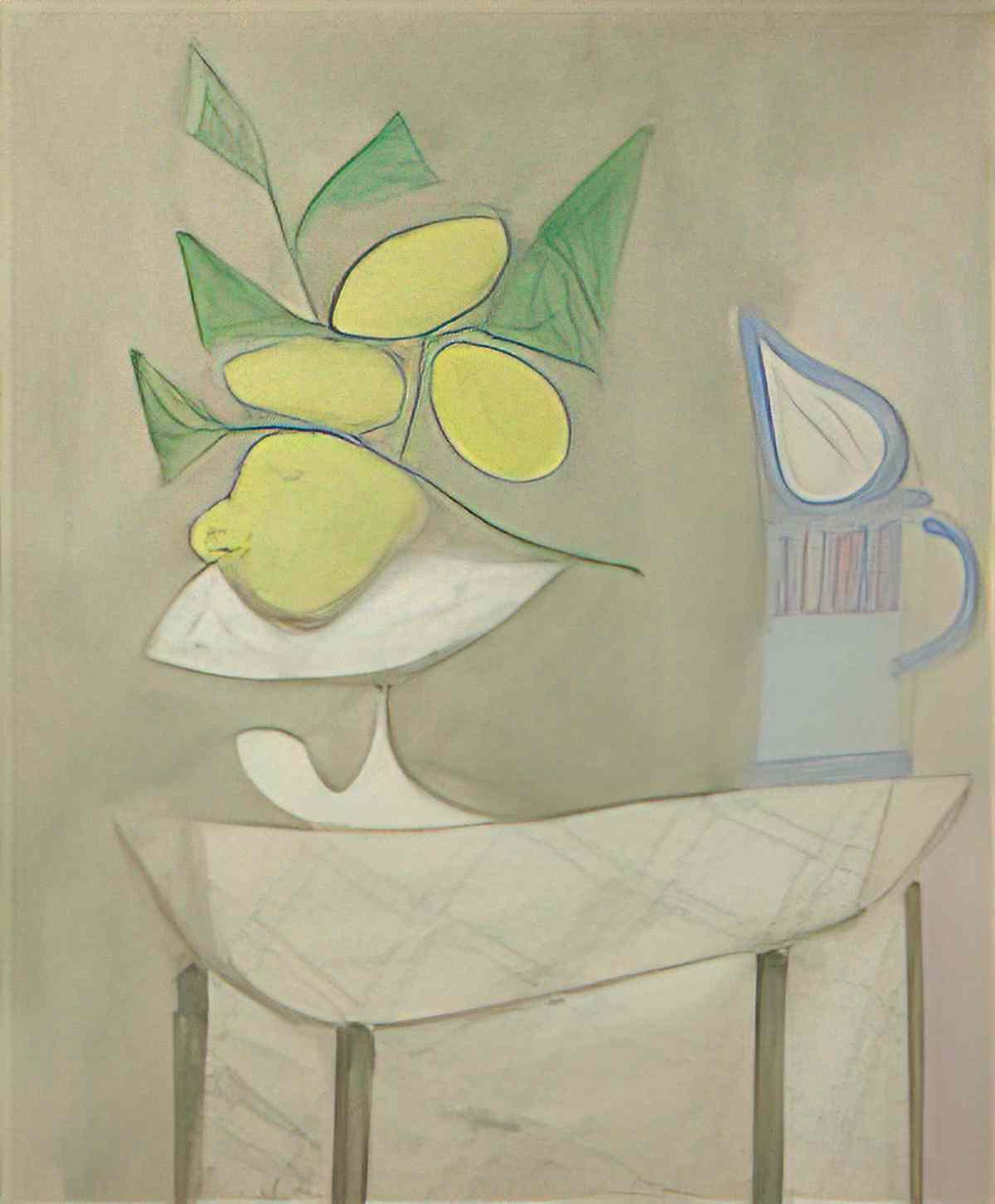 Pablo Picasso nature morte aux citrons Art A4 Photo Print