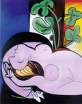 Pablo Picasso nu au fauteuil noir Art A4 Photo Print