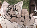 Pablo Picasso nu rose Art A4 Photo Print