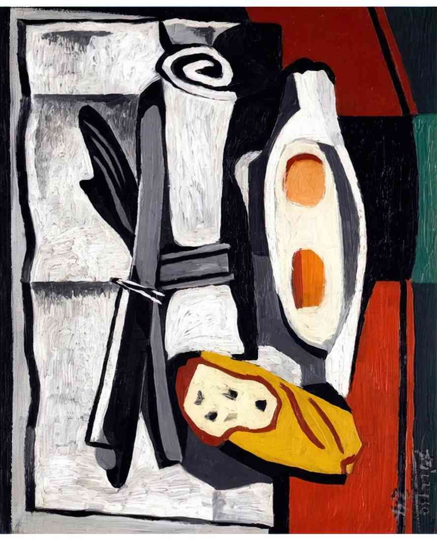 Pablo Picasso oeufs serviette roulee courverts USE A4 Photo Print