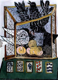 Pablo Picasso oiseaux dans une cage Art A4 Photo Print