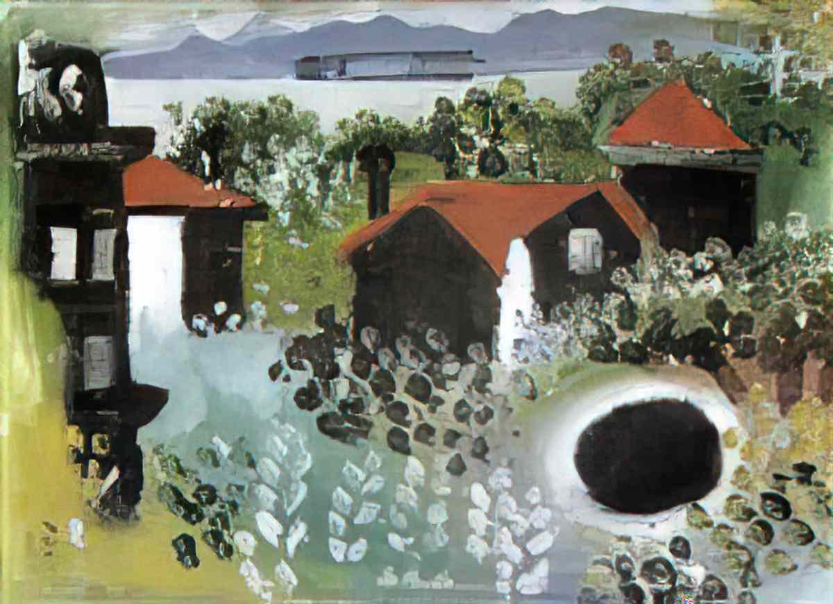 Pablo Picasso paysage Art A4 Photo Print