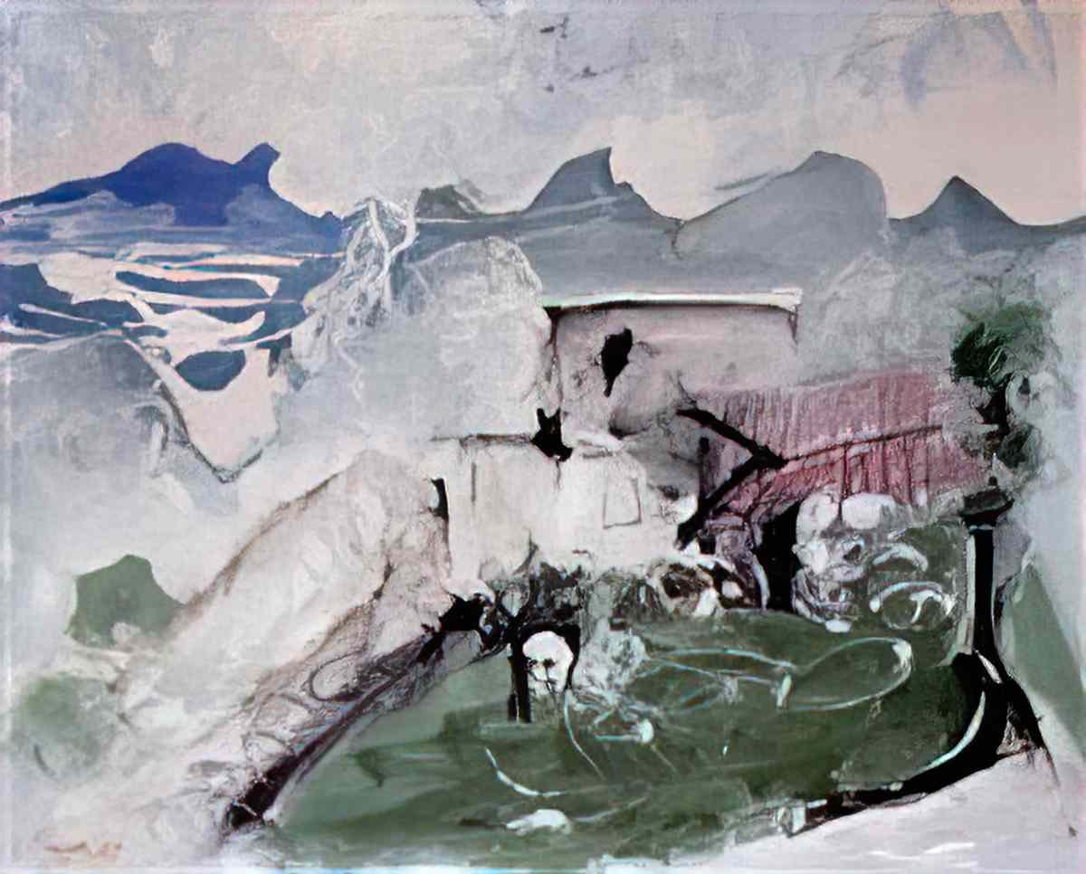 Pablo Picasso paysage (10) Art A4 Photo Print