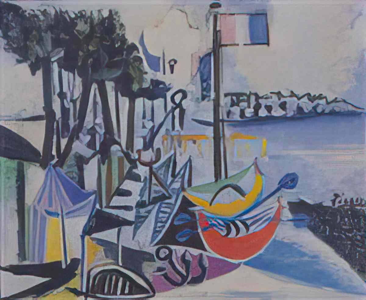 Pablo Picasso paysage (9) Art A4 Photo Print