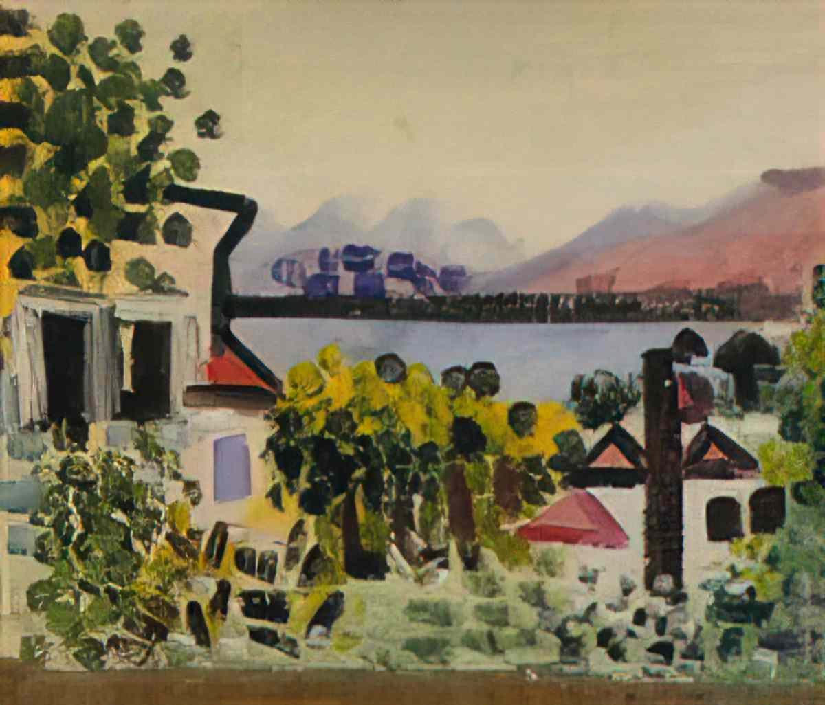 Pablo Picasso paysage a dinard Art A4 Photo Print
