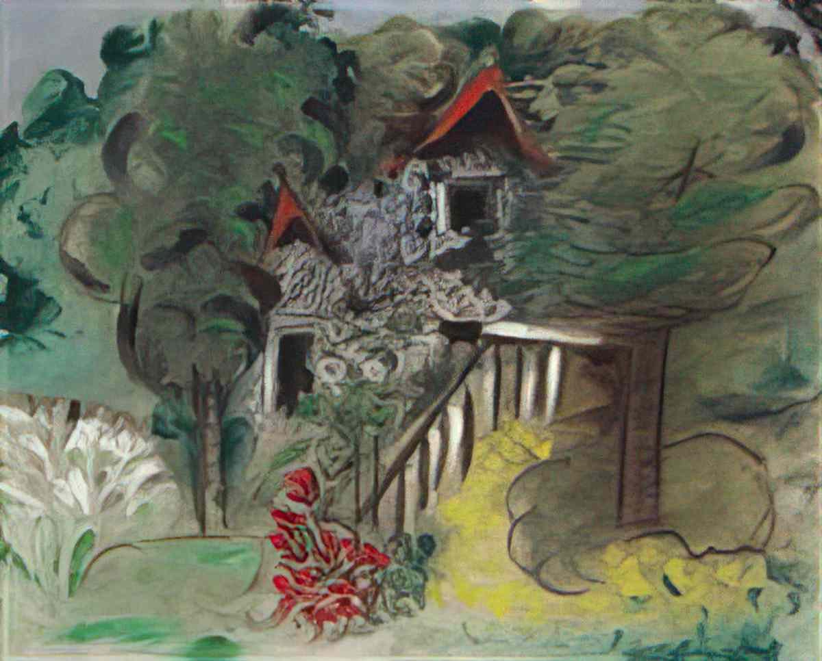 Pablo Picasso paysage de cormeilles en parisis Art A4 Photo Print