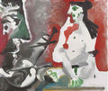 Pablo Picasso peintre et modele (2) Art A4 Photo Print