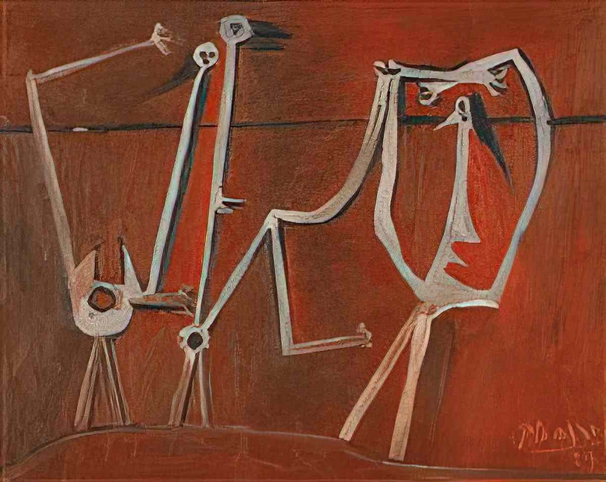 Pablo Picasso personnages (1) Art A4 Photo Print