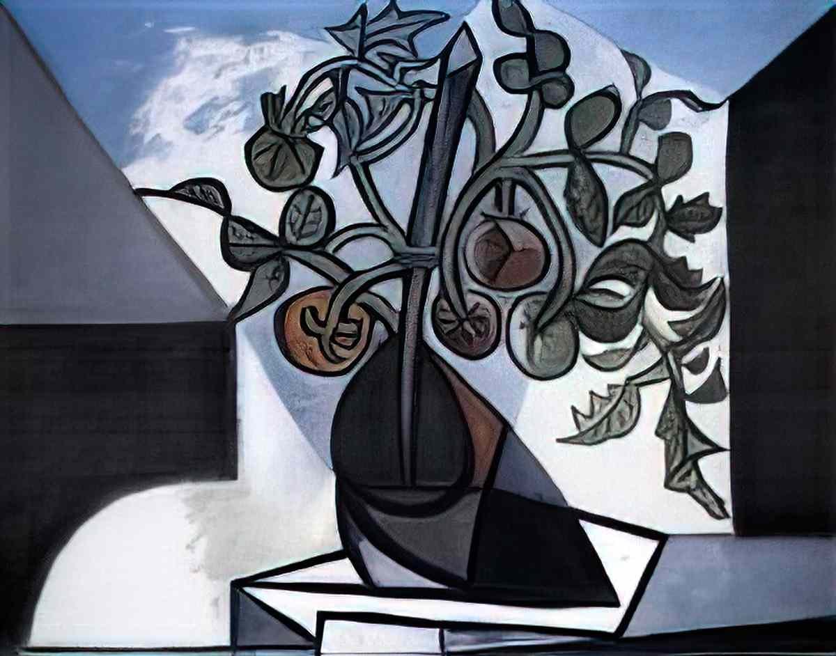Pablo Picasso plant de tomate (2) Art A4 Photo Print