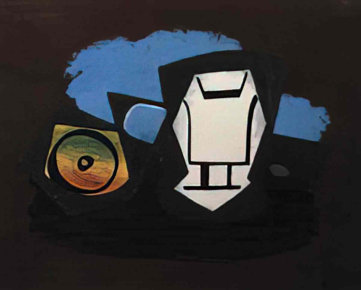Pablo Picasso pomme et verre Art A4 Photo Print