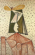Pablo Picasso portrait de dora maar (buste de femme) Art A4 Photo Print