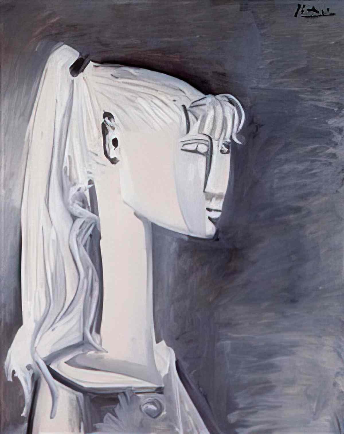 Pablo Picasso portrait de sylvette (4) Art A4 Photo Print