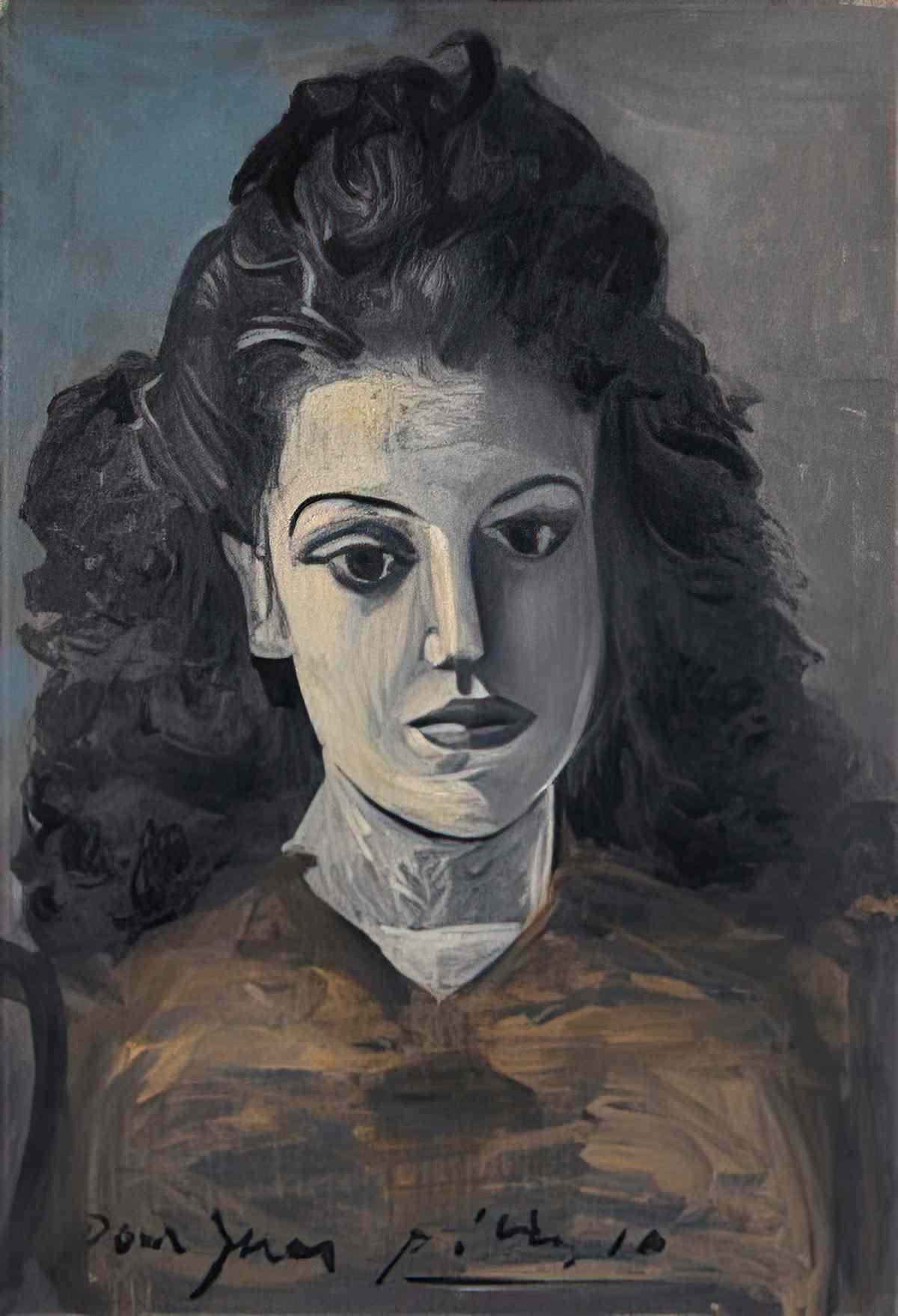 Pablo Picasso portrait dines Art A4 Photo Print