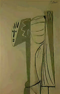 Pablo Picasso sylvette (2) Art A4 Photo Print