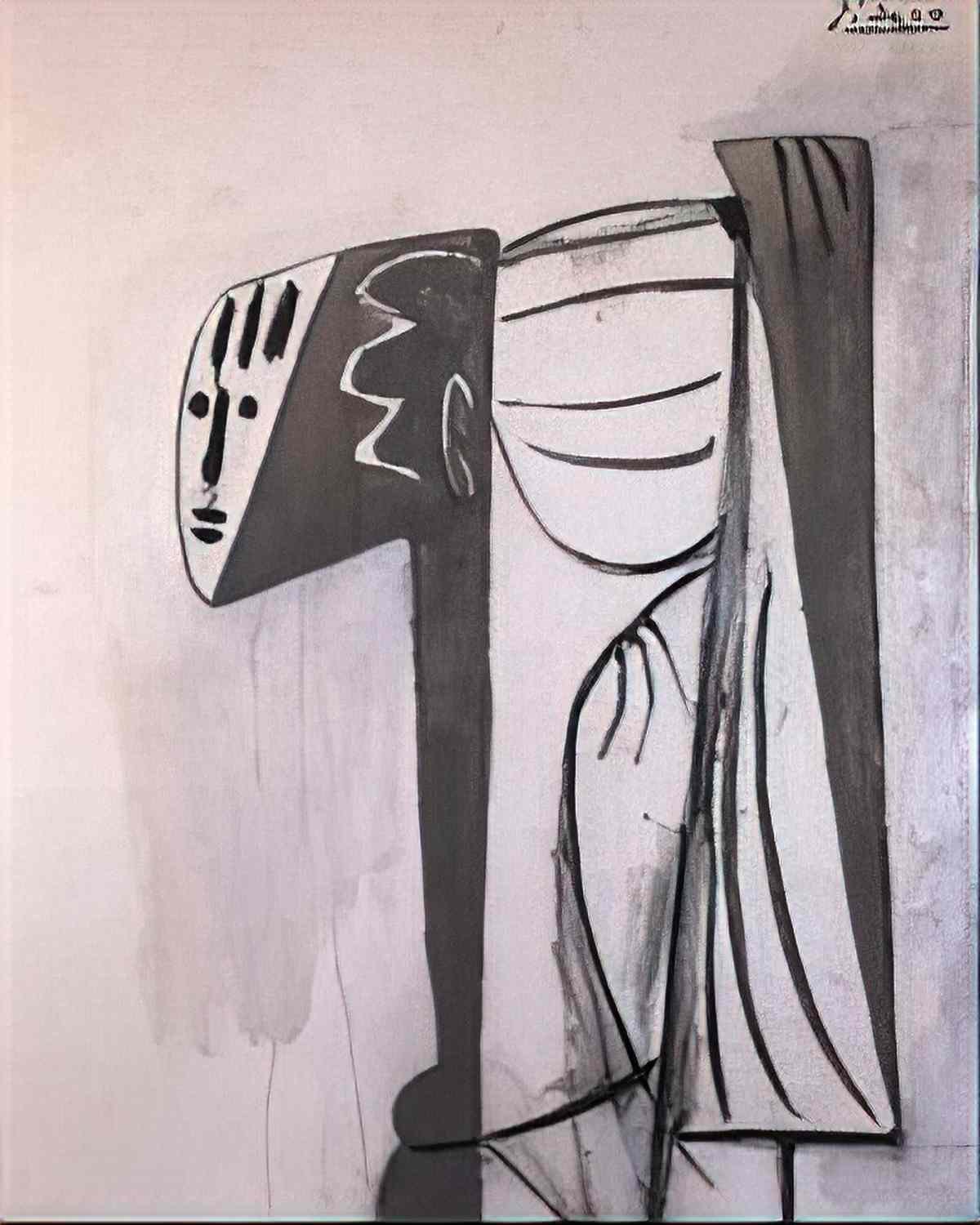Pablo Picasso sylvette (4) Art A4 Photo Print