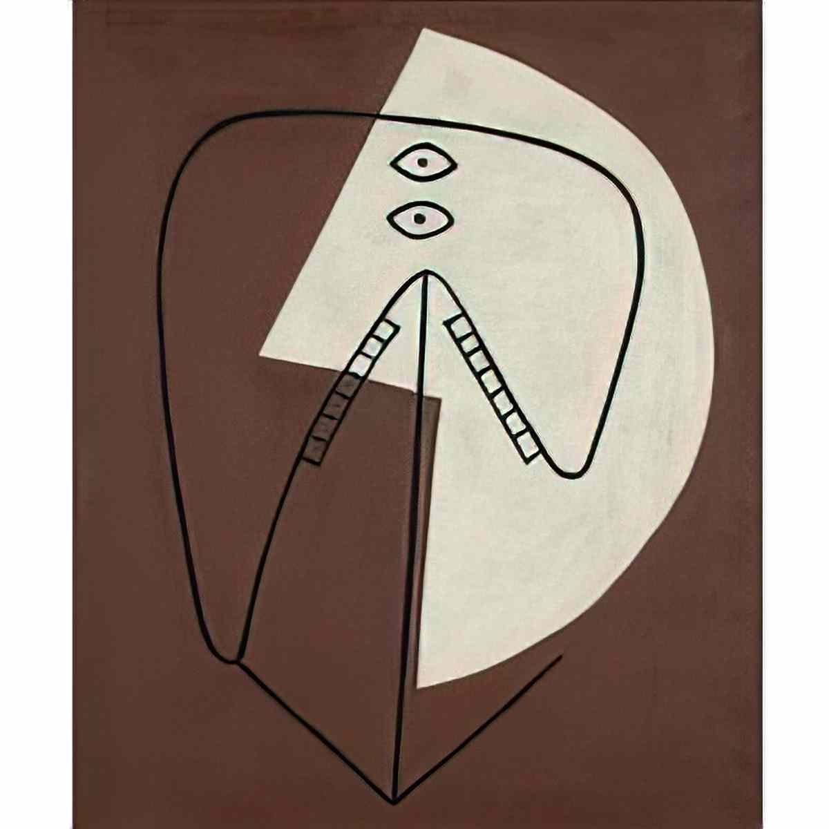 Pablo Picasso tete (5) Art A4 Photo Print