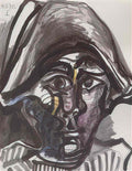 Pablo Picasso tete darlequin (1) Art A4 Photo Print