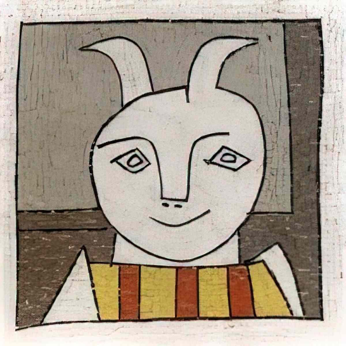 Pablo Picasso tete de faune (3) Art A4 Photo Print